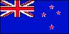 флаг Новой Зеландии. Государственный язык - английский